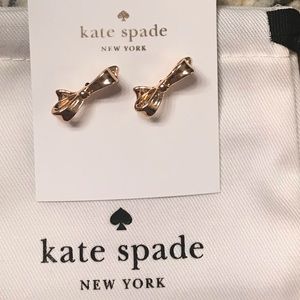 kate spade Jewelry - ♠️💋Kate Spade bow earrings!! NWT!! kate spade Jewelry - ♠️💋Kate Spade bow earrings!! NWT!!